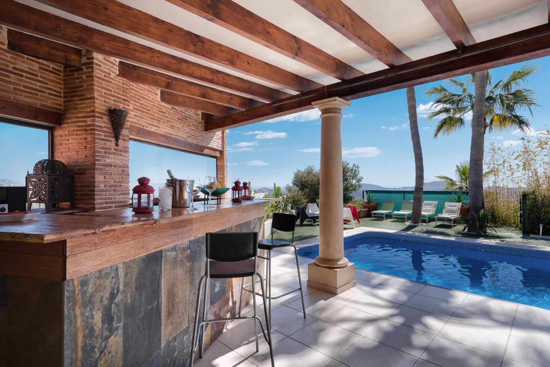 Villa Sol Y Mar Cala de Finestrat Buitenkant foto